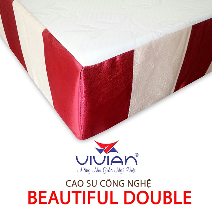 Bán nệm cao su công nghệ cao cấp Beautifull double