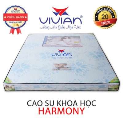 Nệm cao su khoa học Vivian cao cấp harmony 001