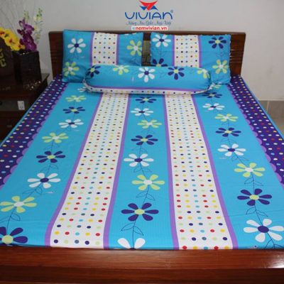 Bán bộ drap cotton thắng lợi chính hãng 100% 001