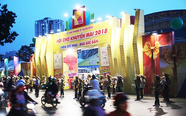Nệm Vivian tham gia Hội chợ xúc tiến thương mại năm 2018