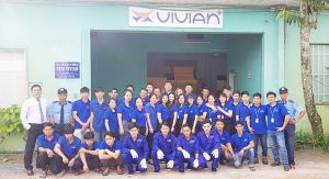 Toàn thể nhân viên công ty nệm Vivian Since 2003 chính hãng