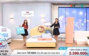 VTV giới thiệu nệm cao su nhân tạo vivian