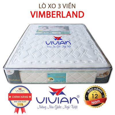 Bán nệm lò xo liên kết 3 viền Vimberland cao cấp 001